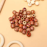 Healifty 1 Set 133PCS Weaving kit Plant Wall Hanger Knitting Supplies Accessories Hanging Tapestry Wood Beads for Macrame Wood Rings for Crafts Healifty