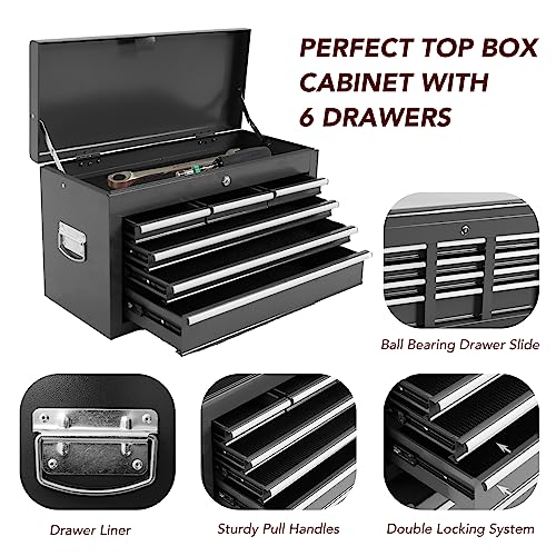 SUN & SUMMER 8-Drawer Rolling Tool Chest with Wheels Tool Storage Organizer Cabinets with Lockable Drawers Tool Box with Adjustable Shelf Tool Chest SUN & SUMMER