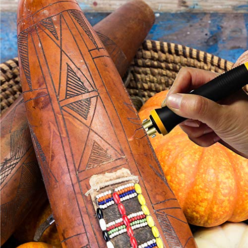 EXCEART Pyrography Tips Replacement Carving Heating Wire Tips 45 Pcs for Wood Burning Machine EXCEART