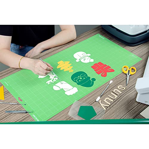 WORKLION Cutting Mat 12x12 for Cricut: Cricut Explore One/Air/Air 2/Maker  Gridded Adhesive Non-Slip Durable Mat for Sewing Quilting and Arts & Crafts