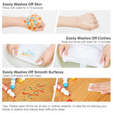 Shuttle Art Dot Markers, 14 Colors Bingo Daubers with 135 Patterns, 5 Activity Books, Educational Set with Art Activities,Non-Toxic Washable Coloring Shuttle Art