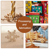 MAHIONG 20 Pack 12 x 8 x 1/8 Inch Basswood Sheets, Rectangular Plywood Balsa Wood Sheet Unfinished Craft Blank Wooden Pieces Board for DIY Ornaments MAHIONG