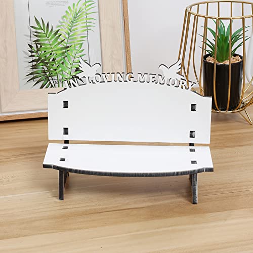 Tofficu Sublimation Blank Bench DIY Sublimation Chair Blanks Decor Nautical Beach Themed Picture Frame for Tabletop Home Decor Bird in Loving Memory Tofficu