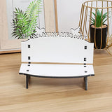 Tofficu Sublimation Blank Bench DIY Sublimation Chair Blanks Decor Nautical Beach Themed Picture Frame for Tabletop Home Decor Bird in Loving Memory Tofficu