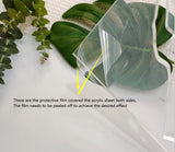 Mountain Range Router Template,Acrylic Router Template,Charcuterie Board Template for Woodworking&Craft (12''X5'') Yuxuanish