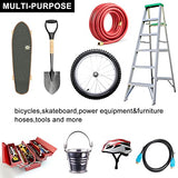 Menecor 12PCS Heavy Duty Bike Storage Hooks Bicycle Wall Mounted Hooks Large Screw Hooks for Wall,Ceiling Menecor