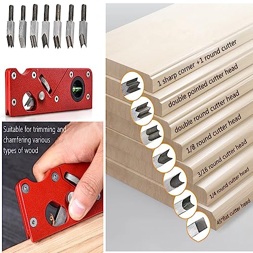 szhdxsy, Wood Planar carpenter's edge trimming tool, suitable for manual chamfering and planing of wood quick trimming,for Quick Edge Trimming and