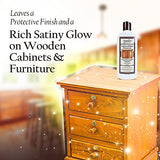 STANLEY HOME PRODUCTS CabinetShine Protector - Furniture Cleaner and Polish - Removes Dust Dirt and Grime Restores and Renews Protects Wood Finish STANLEY HOME PRODUCTS