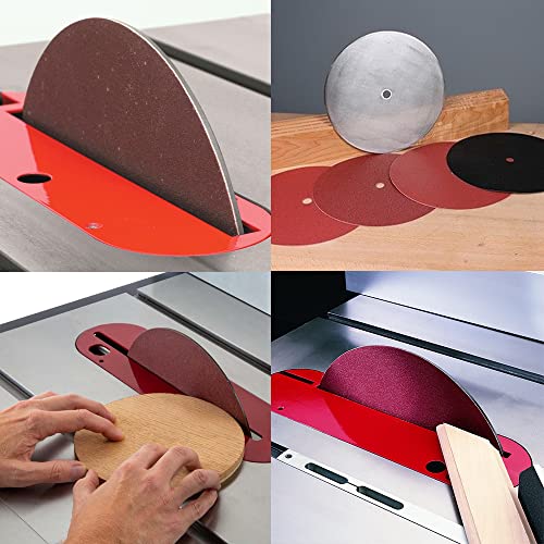 EMILYPRO Table Saw Balance Blade & 10" Sanding Disk & Calibration with 5/8" Arbor - 1pcs EMILYPRO