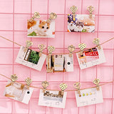 KitBeads 100pcs Wood Heart Cutouts Hollow Wood Heart Embellishments Valentine Love Heart Shape Laser Cut Ornaments for Crafts DIY Home Decorations KitBeads