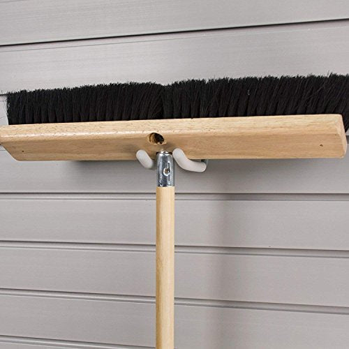 StoreWALL Heavy Duty Universal Slatwall Double Hook with CamLok (Pack of 4) StoreWALL