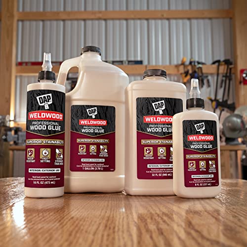 DAP Weldwood Professional Wood Glue, 8 Oz (7079800480) DAP