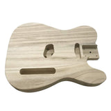 HUIOP Guitar Barrel, Polished Wood Type Electric Guitar Barrel DIY Electric Maple Guitar Barrel Body for TL Style Guitar HUIOP