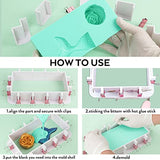 Nicpro Adjustable Molds Housing for Silicone Mold Making, Reusable Plastic Housing Frame Mold Making Silicone Rubber, for Resin Molds Kit, Soap Nicpro