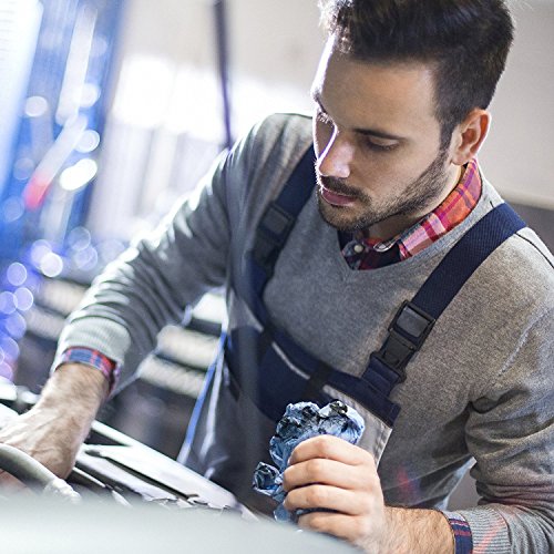 Scott Shop Towels, Strong and Absorbent Multi-Purpose Blue Disposable Towels, 55 Sheets per Roll, 4 Rolls (220 Sheets) Scott