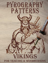 Pyrography Templates: Vikings, for Tracing and Woodburning WoodArtSupply
