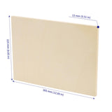 SOUJAP 8 Pack 9 x 12 Inch Wood Canvas Board, Unfinished Wooden Flat Panels, Wood Cradled Framed Canvas for Painting Craft Art SOUJAP