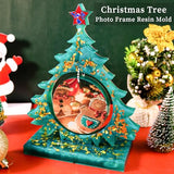 Wehous Resin Molds for Photo Frame, Large Christmas Tree Resin Mold, Picture Frame Silicone Epoxy Casting Mold, Unique Resin Art Mold Christmas Wehous