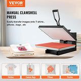 VEVOR Heat Press 16x20, 1700W Power Heat Press Machine, Fast Heating, High Pressure Heat Press Machine for T-Shirt, Digital Industrial Sublimation VEVOR