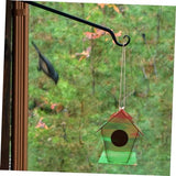 TEHAUX 1 Set House Lanyard Wind Chime kit Unfinished Arts Kits Kids Craft Wind Chime Ornament Wind Chime Pendant Decorations Wood Outdoor Child TEHAUX