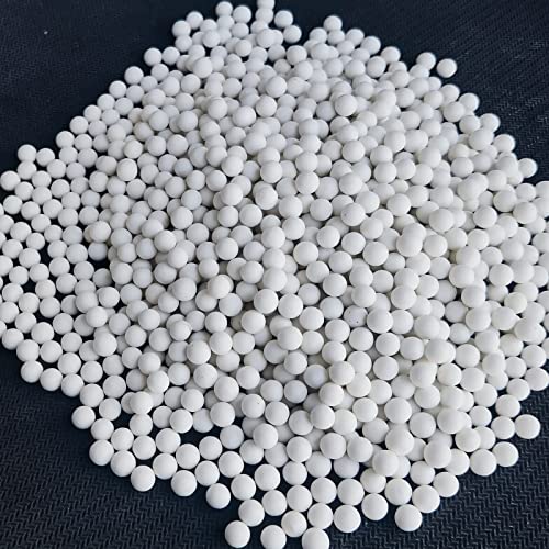 SACKORANGE 5 Pounds 5 mm Round Tumbling Ceramic Filler Media Non-Abrasive Ceramic Pellets for All Type Tumblers (5 lbs)