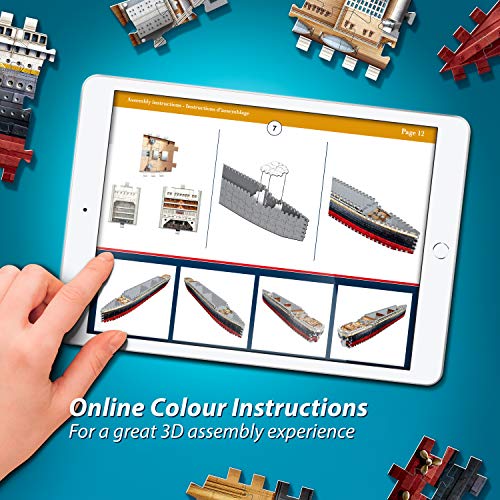 Wrebbit 3D Puzzles Wrebbit 3D - Titanic 440-Piece 3D Jigsaw Puzzle WREBBIT3D