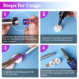 LET'S RESIN UV Resin Kit with Light, Bonding&Curing in Seconds, 30g UV Resin Kit with UV Flashlight for Welding, Jewelry UV Glue Adhesive for Plastic LET'S RESIN