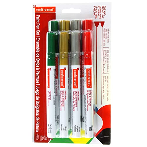 MICHAELS Craft Smart® Paint Pen Set, Holiday - WoodArtSupply