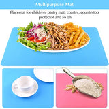 FEPITO 3PCS A3 Large Silicone Sheet for Crafts Jewelry Casting Molds Multipurpose Silicone Mat, Reusable, Waterproof, Heat Resistant, Food Grade FEPITO