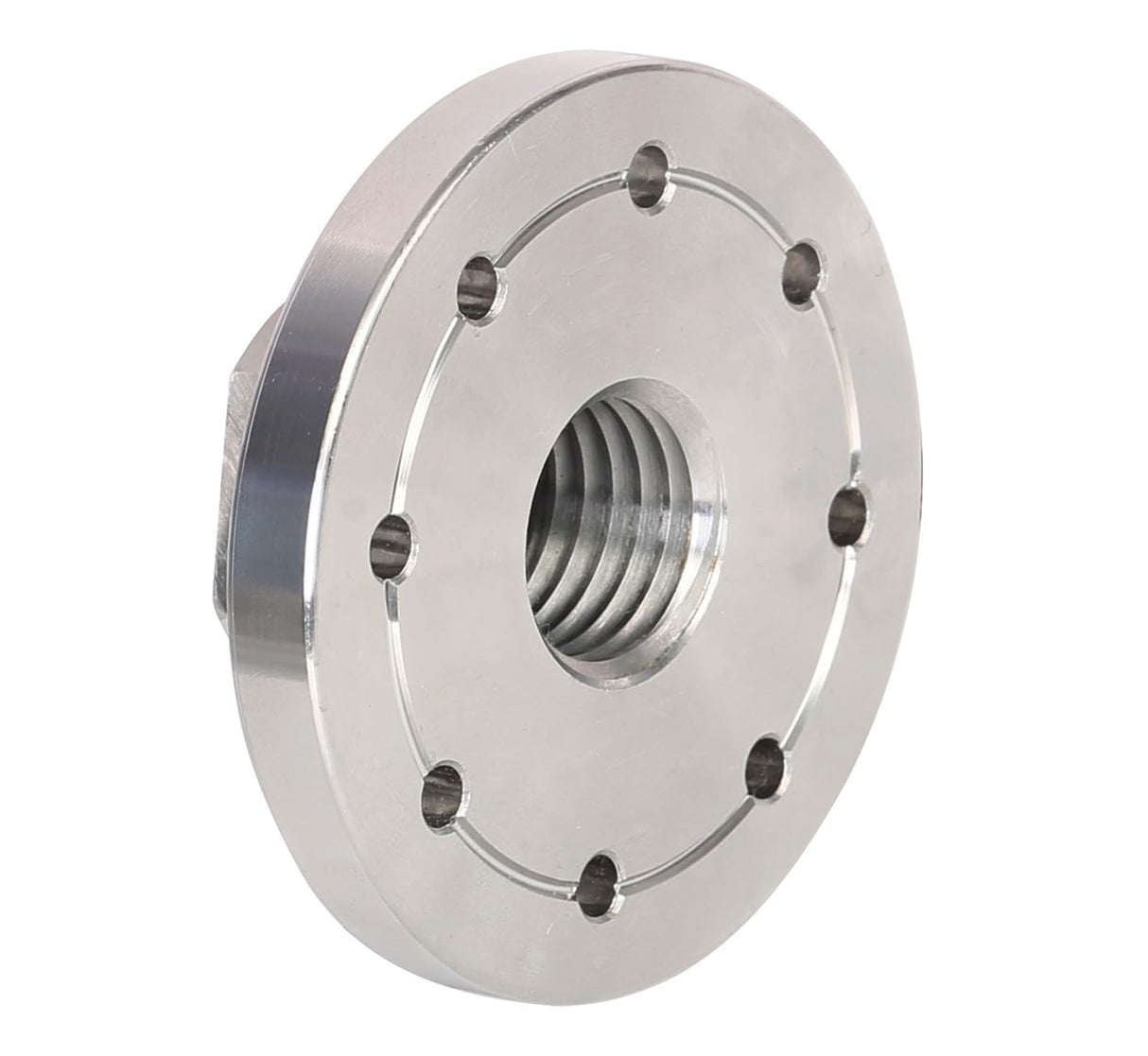 VINWOX 3" Wood Lathe Steel Faceplate, 1”x8TPI Spindle Thread Woodworking Machine Chuck Face Plate VINWOX