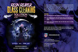 Resin Reaper Glass Cleaner 32 OZ | Pipe Cleaner | Safe on Glass, Metal, Ceramic, and Pyrex | 420 710 Friendly Cleaning | Soak and Wash - No Abrasives Lifestyle Basics