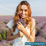 2 Pieces 8" x 12" Clear Acrylic Sheet Cast Plexiglass 1/8”Thick (3mm) Plexiglass Sheet Clear Plastic Sheet, for Sign,Craft, Photo Frame, DIY Display Lesnlok