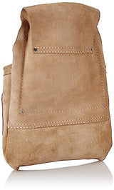 Custom Leathercraft CLC I923X Suede Carpenter's Nail and Tool Bag, 10 Pocket Custom Leathercraft