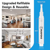TRUGFONE Touch Up Paint Pen 4 Pack Pens Fillable Paint Touch Up Brush Pen for Walls Refillable Paint Touch Up Pen for Wall Repair Funiture Cabinet TRUGFONE