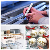 Permanent Paint Pens White Markers - 2 Pack Single color Oil Based Paint Markers, Medium Tip, Quick Drying and Waterproof Marker Pen for Metal, Rock Overseas