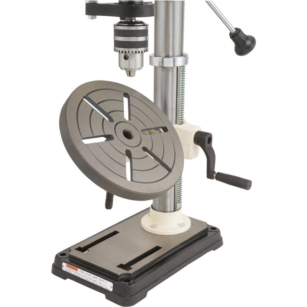 SHOP FOX W1669 1/2-Horsepower Benchtop Radial Drill Press - WoodArtSupply