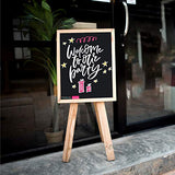 LANA & LUCA Jumbo Liquid Chalk Markers Square Tip - Bold Color Chalk Board Marker for Chalkboards, Windows, Signs, Blackboards - 24 Chalkboard Labels LANA & LUCA