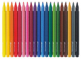 Faber-Castell Grip Color Markers - 20 Washable Fineline Markers Faber-Castell