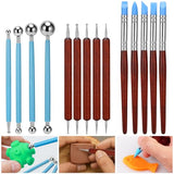 Blisstime Pottery Tools 42PCS Ceramic Tools, Pottery Tool Kit with Portable Case, Polymer Clay Tools Sculpting, Ceramics Tool Kit Clay Tool Set Blisstime