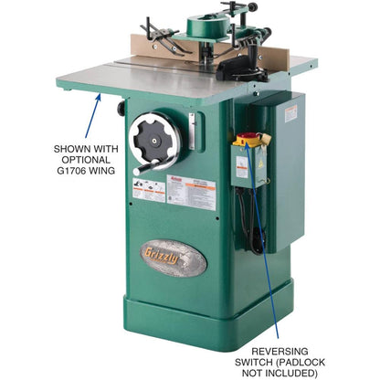 Grizzly Industrial G1035-1-1/2 HP Shaper - WoodArtSupply