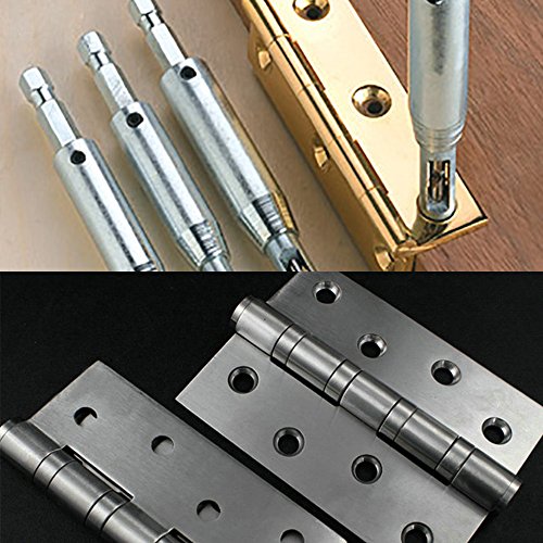 8 pcs Center Drill Bit Set, AFUNTA Self Centering Hinge Tapper Core Hole Puncher Woodworking Tools for Cabinet Door 5/64'' 7/64'' 9/64'' 11/64'' AFUNTA