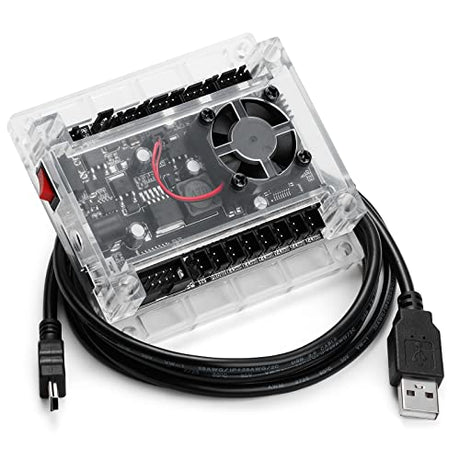 SainSmart Genmitsu CNC Router Machine Controller Board with ABS Case for CNC 1810-PRO/3018/3018-PRO SainSmart