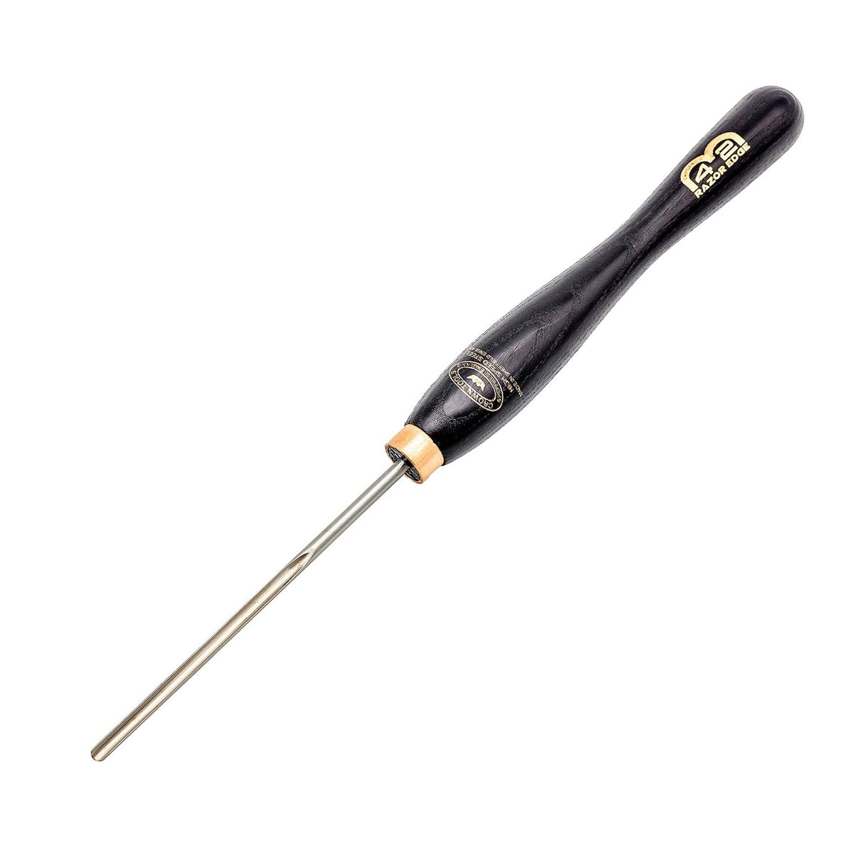 Crown Hand Tools #236RAZ Razor 3/8-Inch Spindle Gouge - WoodArtSupply