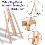 Acrylic Paint Set,46 Piece Professional Painting Supplies with Paint Brushes, Acrylic Paint, Easel, Canvases, Palette, Paint Knives, Brush Cup and ESRICH