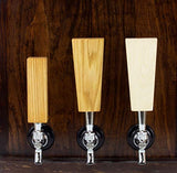 Unfinished 6.5" Solid Maple Tapered Tap Handle Maple Landmark