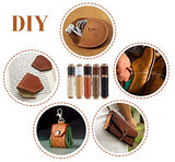 ilauke Leather Sewing Kit 31Pcs Waxed Thread Leather Repair Kit with Sewing Awl Upholstery Leather Working Tools&Supplies Leather Stitching for DIY ilauke