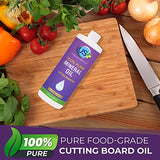 US+ 32oz 100% Pure Mineral Oil - Cutting Board Oil - Food-Grade - USP - Restores & Protects Cutting Boards, Butcher Blocks, Countertops, Steel US+