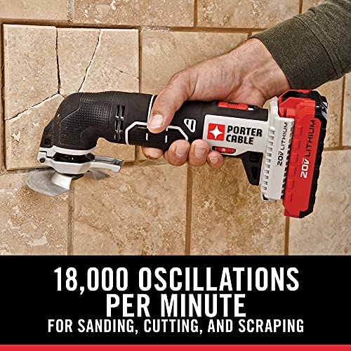 PORTER-CABLE 20V MAX* Cordless Drill Combo Kit, 6-Tool (PCCK617L6) PORTER-CABLE