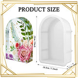 Large Silicone Molds for Resin, Large Resin Molds, Arched Shapes Silicone Molds for Resin Casting for Flowers Preservation, Books Desktop Organizer, OMDBAGD