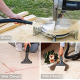 Shop-Vac 2.5 Gallon 2.5 Peak HP Wet/Dry Vacuum, Portable Compact Shop Vacuum with Wall Bracket & Multifunctional Attachments, 5760288 Shop-Vac